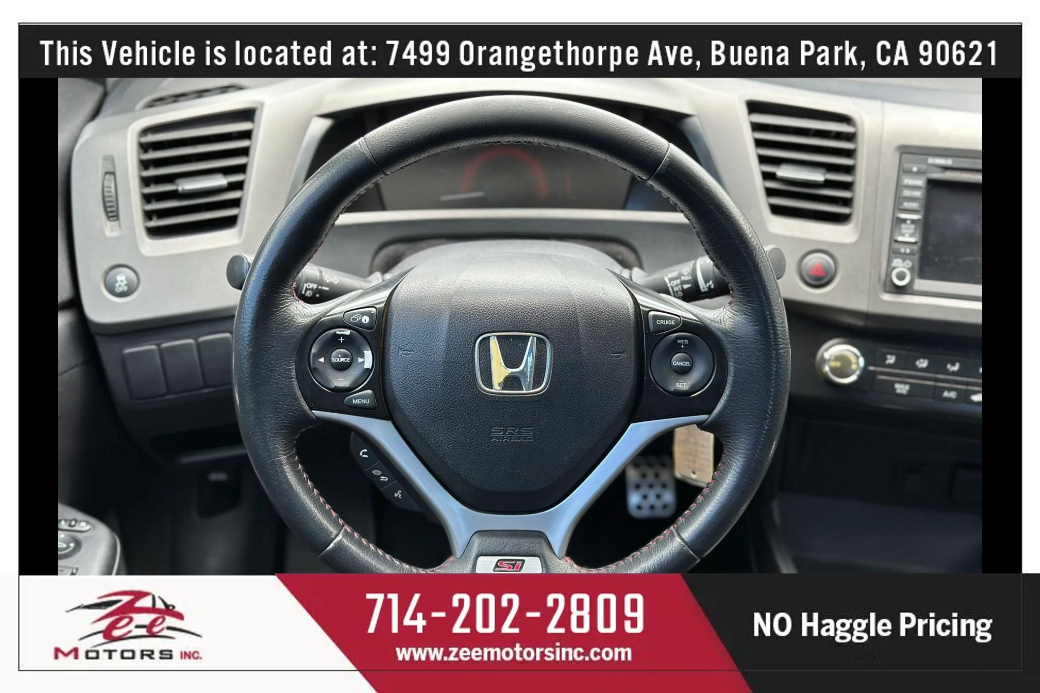 Used 2012 Honda Civic Si image 18