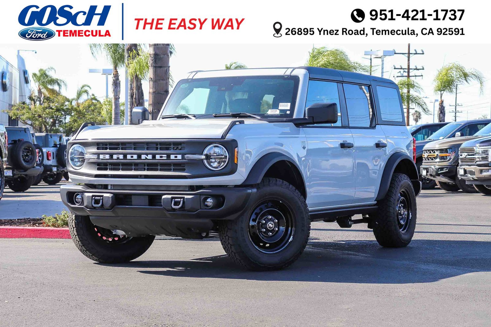 New 2026 Ford Bronco Big Bend w/ Black Diamond Package