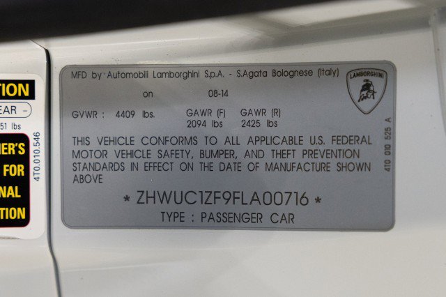 Used 2015 Lamborghini Huracan LP 610-4 image 39