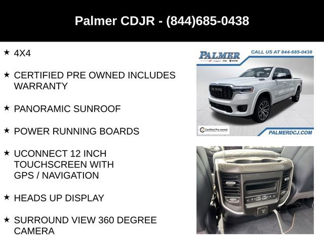 Certified 2025 RAM 1500 Tungsten w/ Off Road Group AWD/4WD image 6