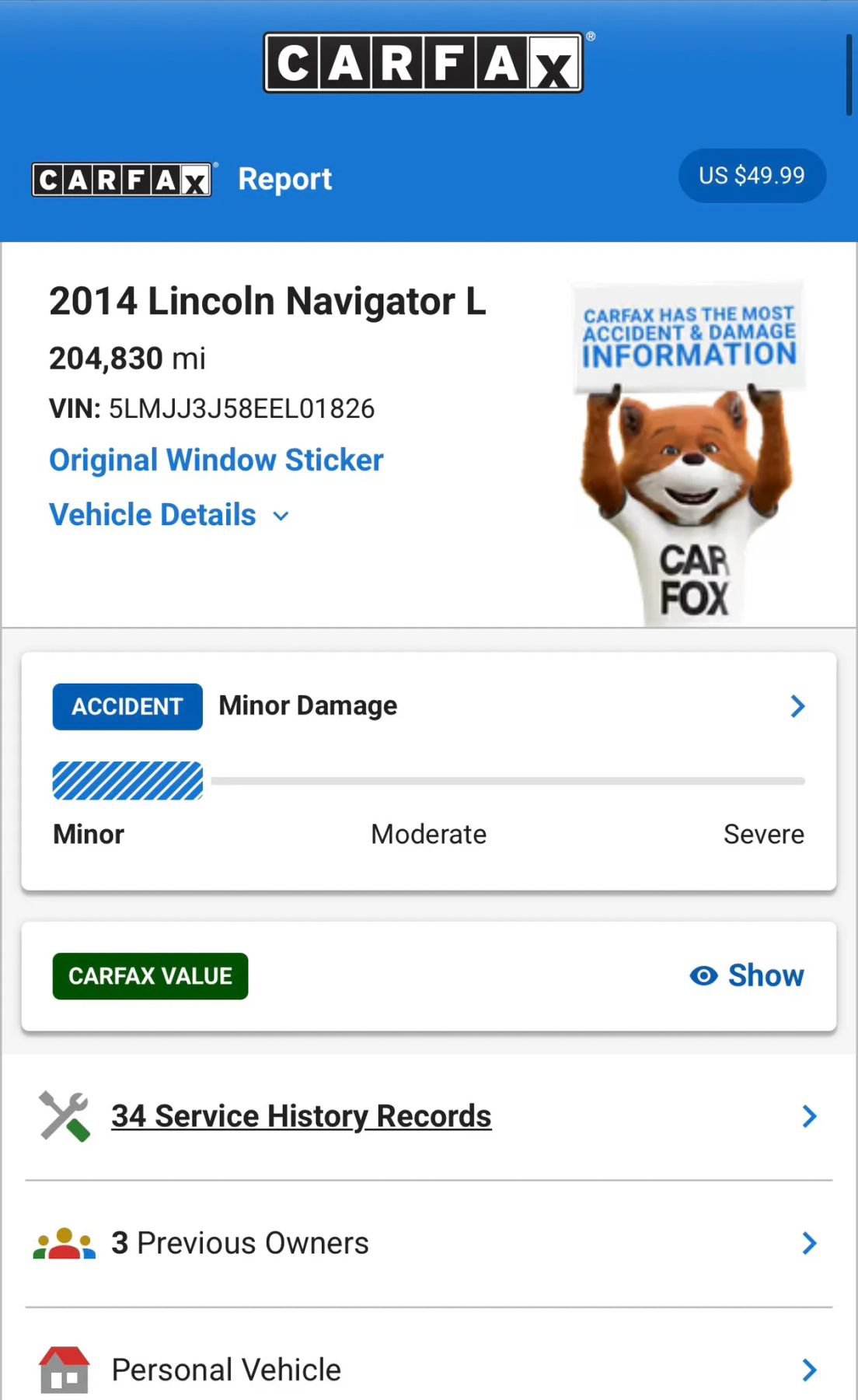 Used 2014 Lincoln Navigator L 4WD w/ Equipment Group 101A image 37