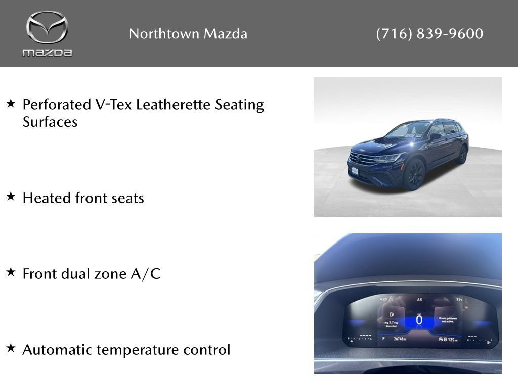 Used 2024 Volkswagen Tiguan SE AWD/4WD image 2