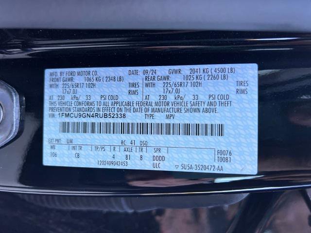 Certified 2024 Ford Escape Active w/ Tech Pack #2 image 31