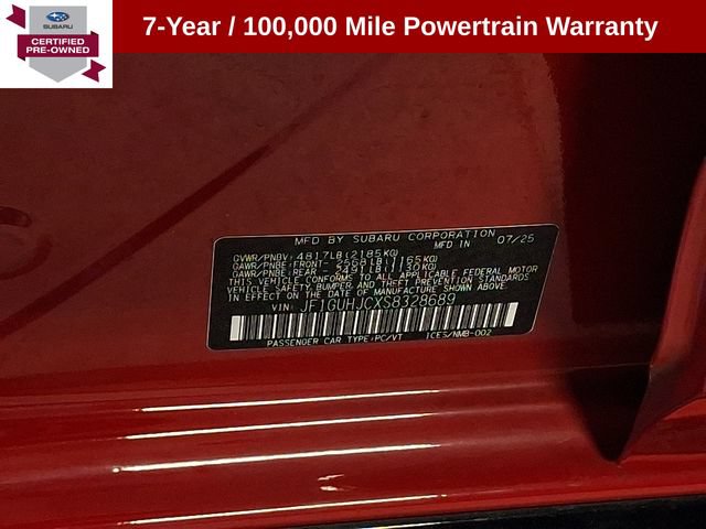 Certified 2025 Subaru Impreza RS AWD/4WD image 26