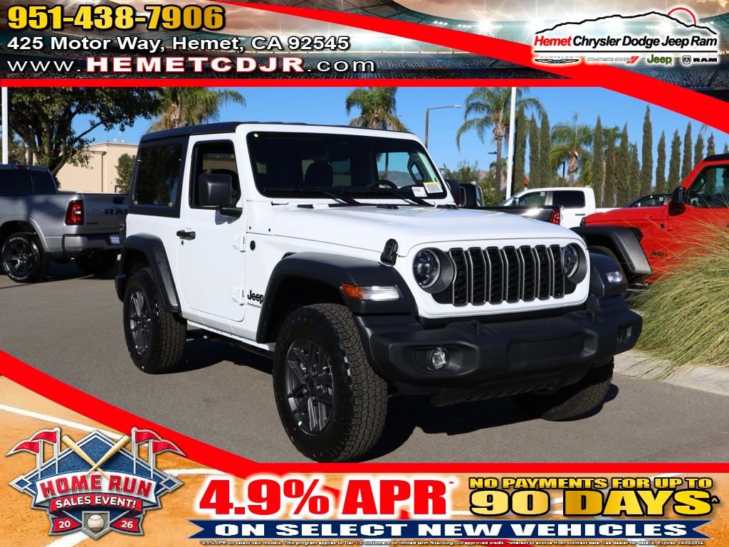 New 2026 Jeep Wrangler Sport S