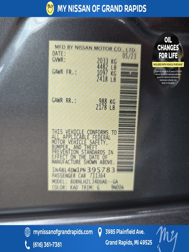 Used 2023 Nissan Altima 2.5 SV w/ SV Premium Package AWD/4WD image 37