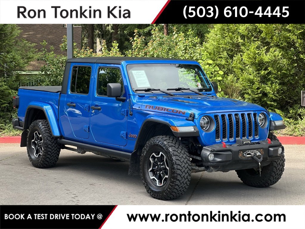 Used 2022 Jeep Gladiator Rubicon w/ LED Lighting Group image 1