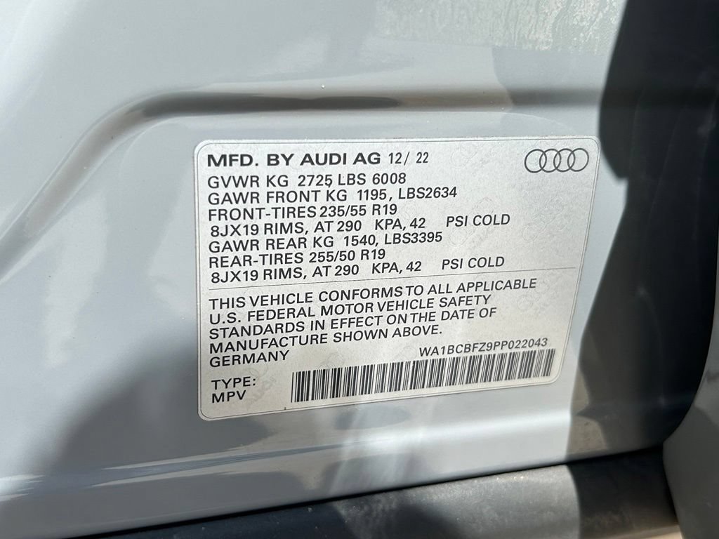 Used 2023 Audi Q4 e-tron Premium Plus w/ Premium Plus RWD image 55
