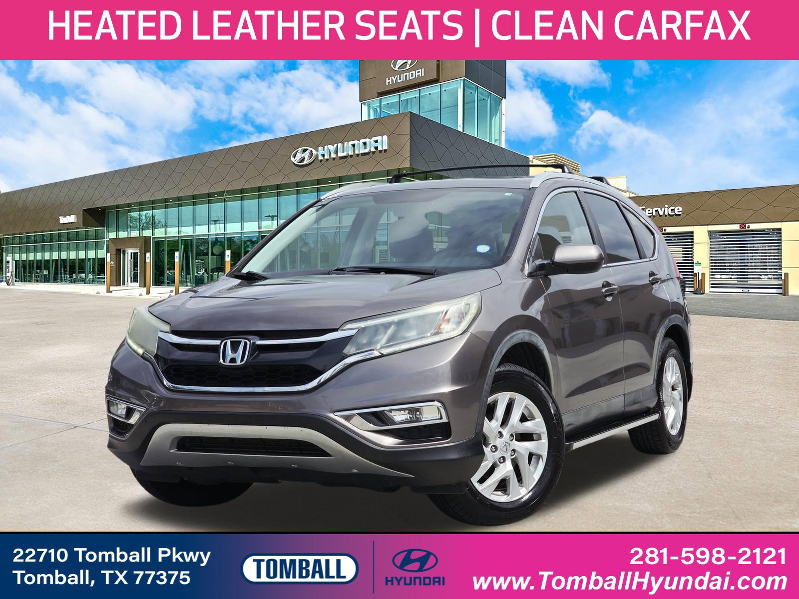 Used 2016 Honda CR-V EX-L image 1