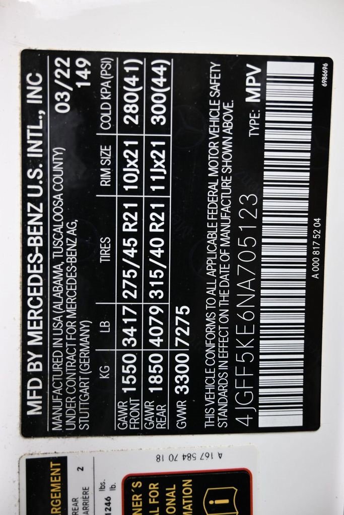 Used 2022 Mercedes-Benz GLS 450 GLS 450 image 52