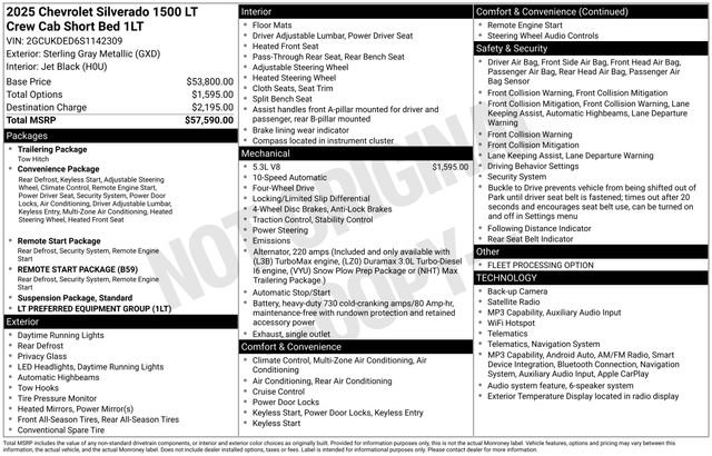 Certified 2025 Chevrolet Silverado 1500 LT AWD/4WD image 6