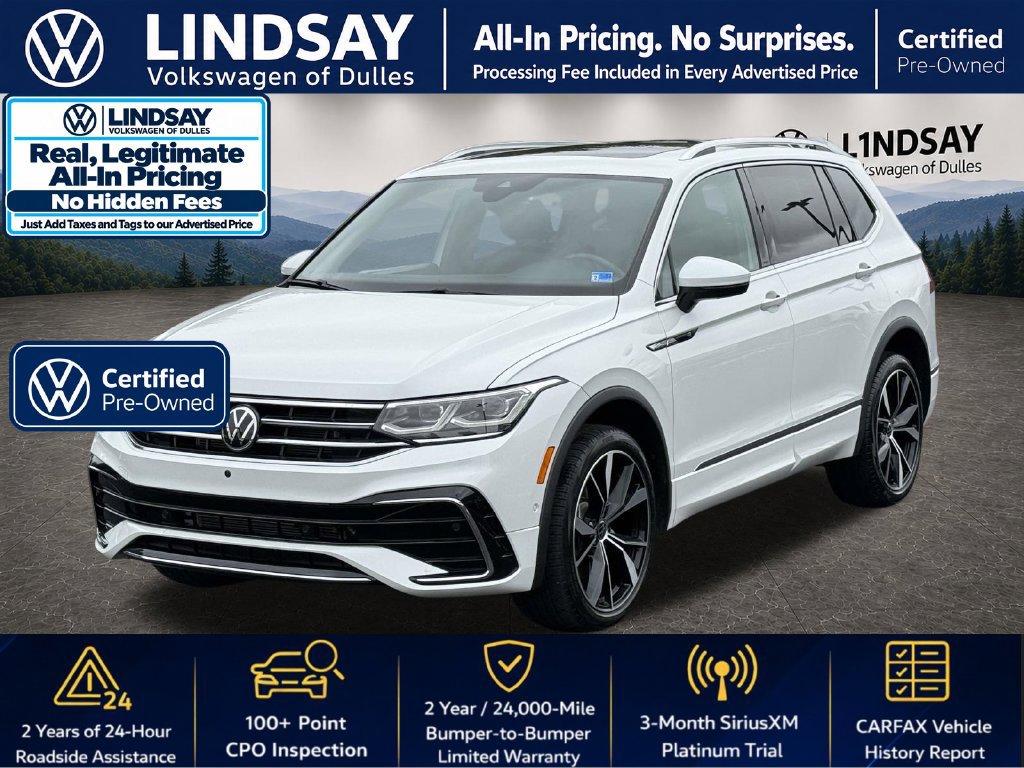 Used 2024 Volkswagen Tiguan SEL R-Line AWD/4WD image 4