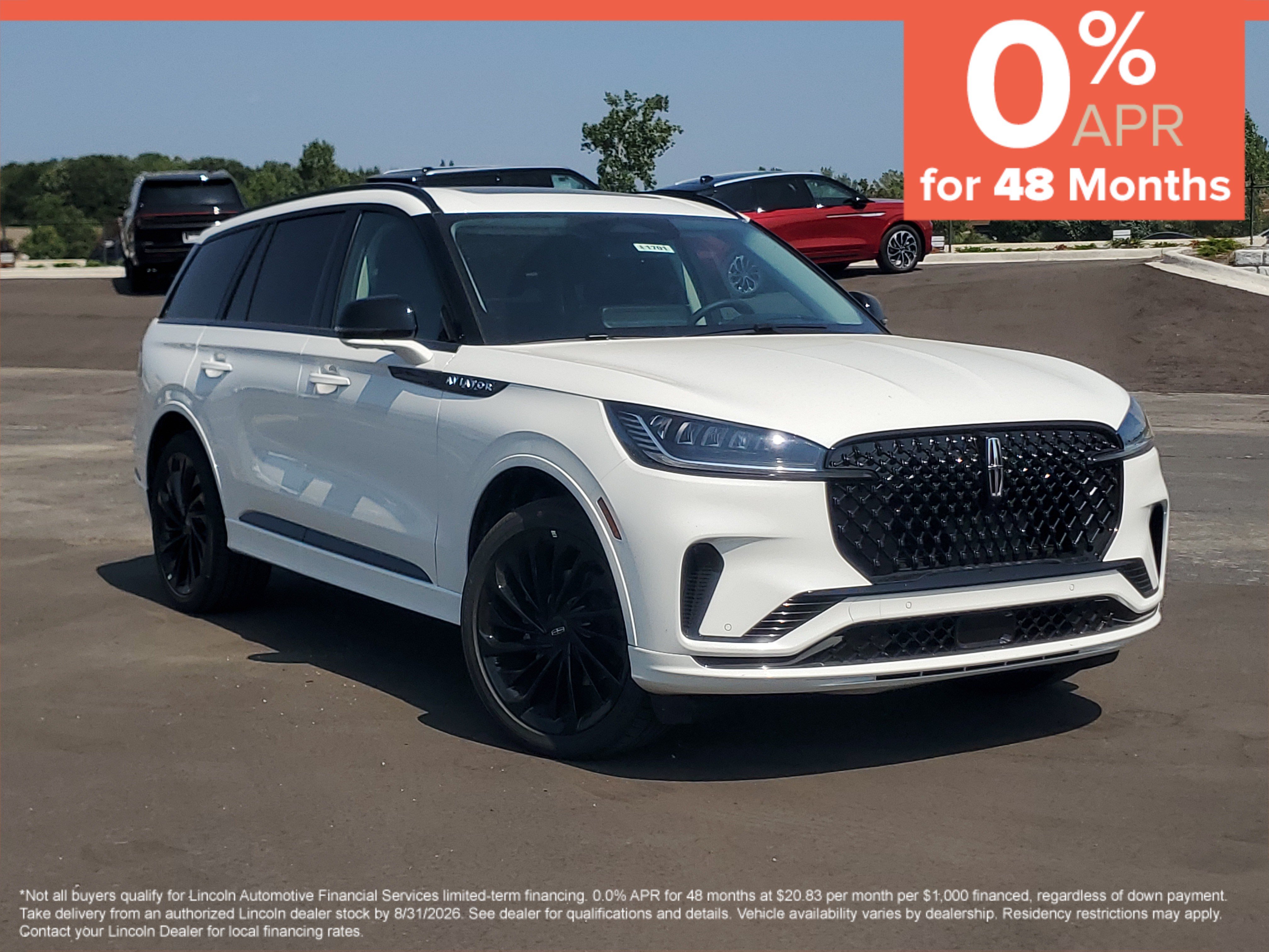 New 2026 Lincoln Aviator Reserve w/ Jet Appearance Package AWD/4WD 360° Tour