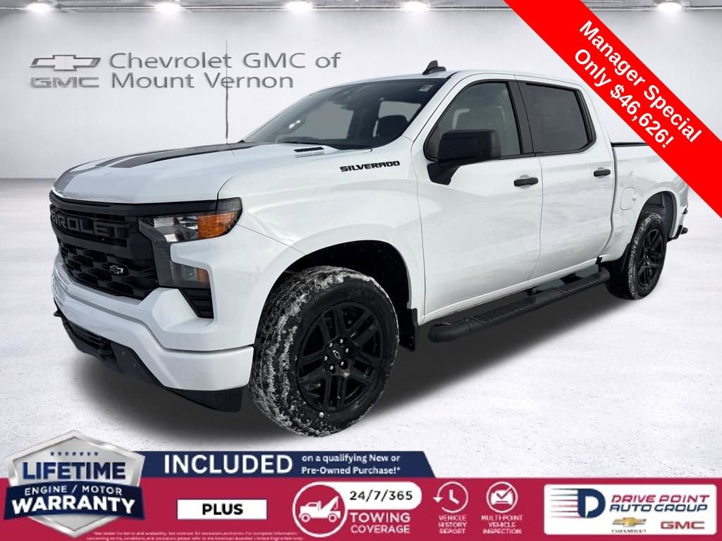 New 2026 Chevrolet Silverado 1500 Custom w/ Rally Edition