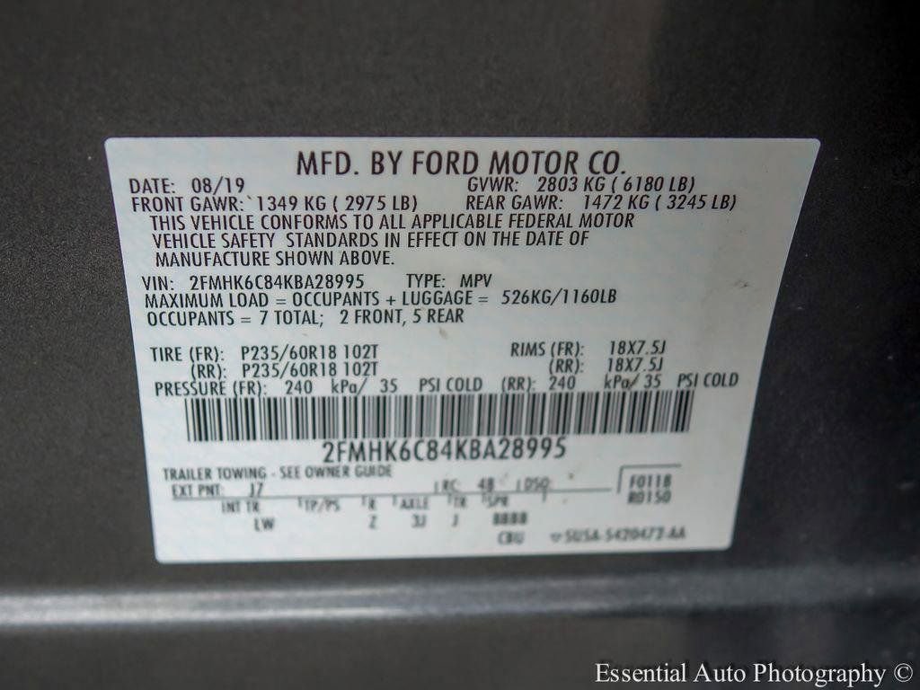 Used 2019 Ford Flex SEL w/ Equipment Group 202A AWD/4WD image 27