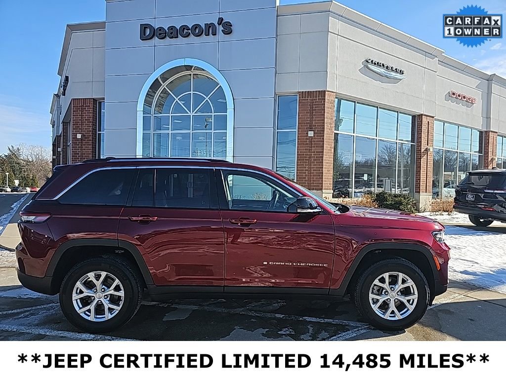 Certified 2023 Jeep Grand Cherokee Limited image 1