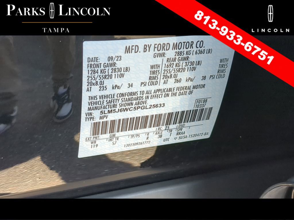 Certified 2023 Lincoln Aviator 2WD w/ Premium Package image 37