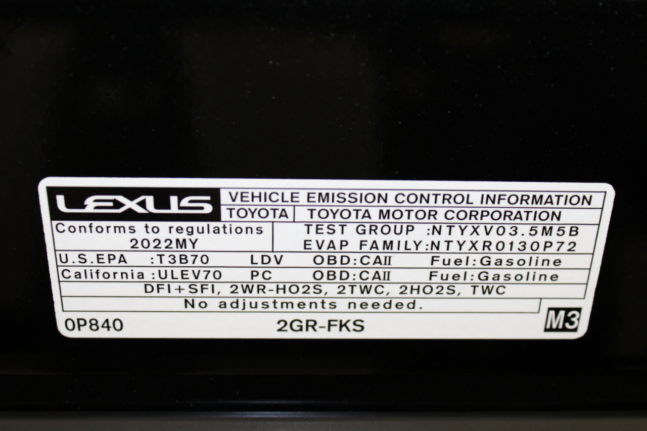 Used 2022 Lexus ES 350 Premium image 80