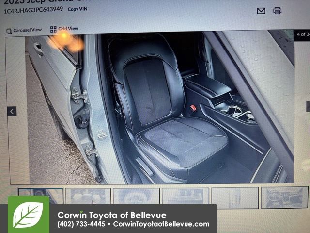 Used 2023 Jeep Grand Cherokee Altitude image 2