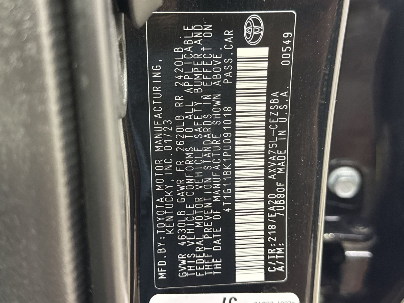 Used 2023 Toyota Camry SE AWD/4WD image 31