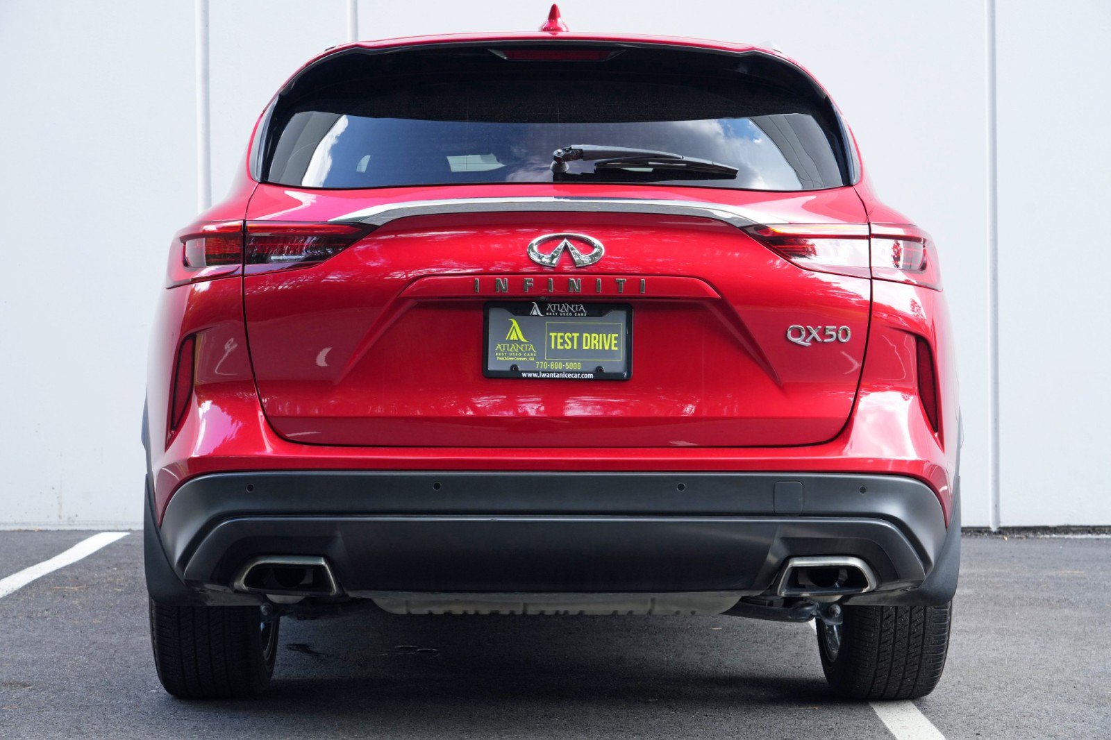 Used 2021 INFINITI QX50 Autograph w/ Premium White Leather Package FWD image 10