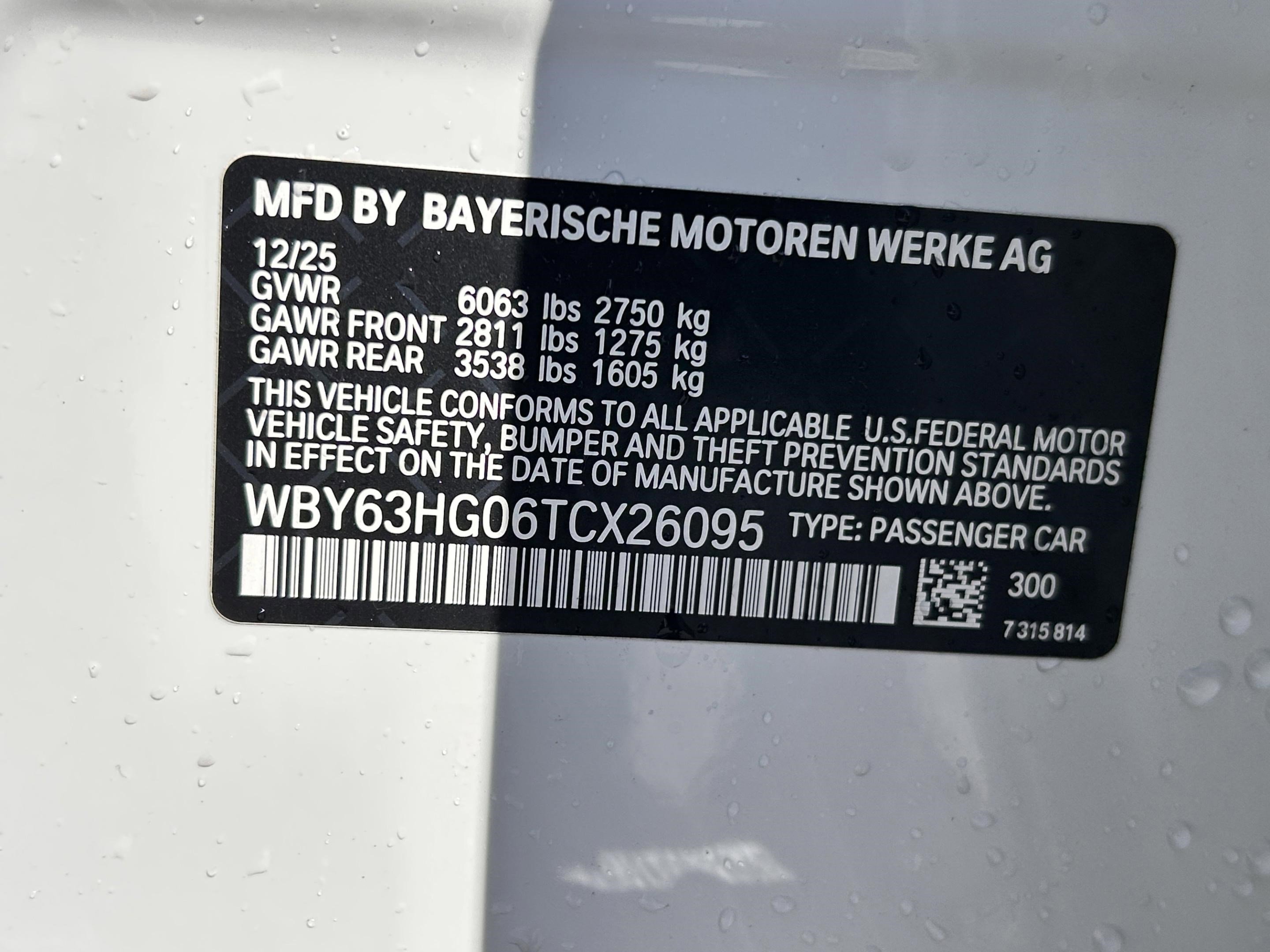 Used 2026 BMW i5 eDrive40 w/ M Sport Package RWD image 10