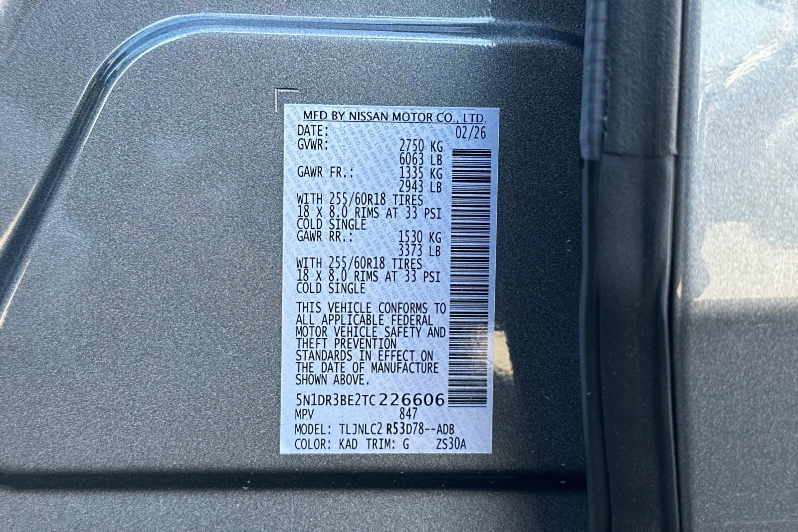 New 2026 Nissan Pathfinder SV w/ Cargo Package image 25