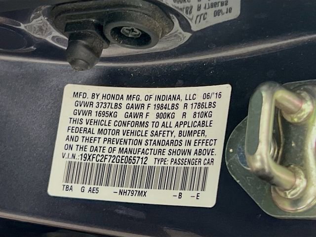 Used 2016 Honda Civic EX image 23