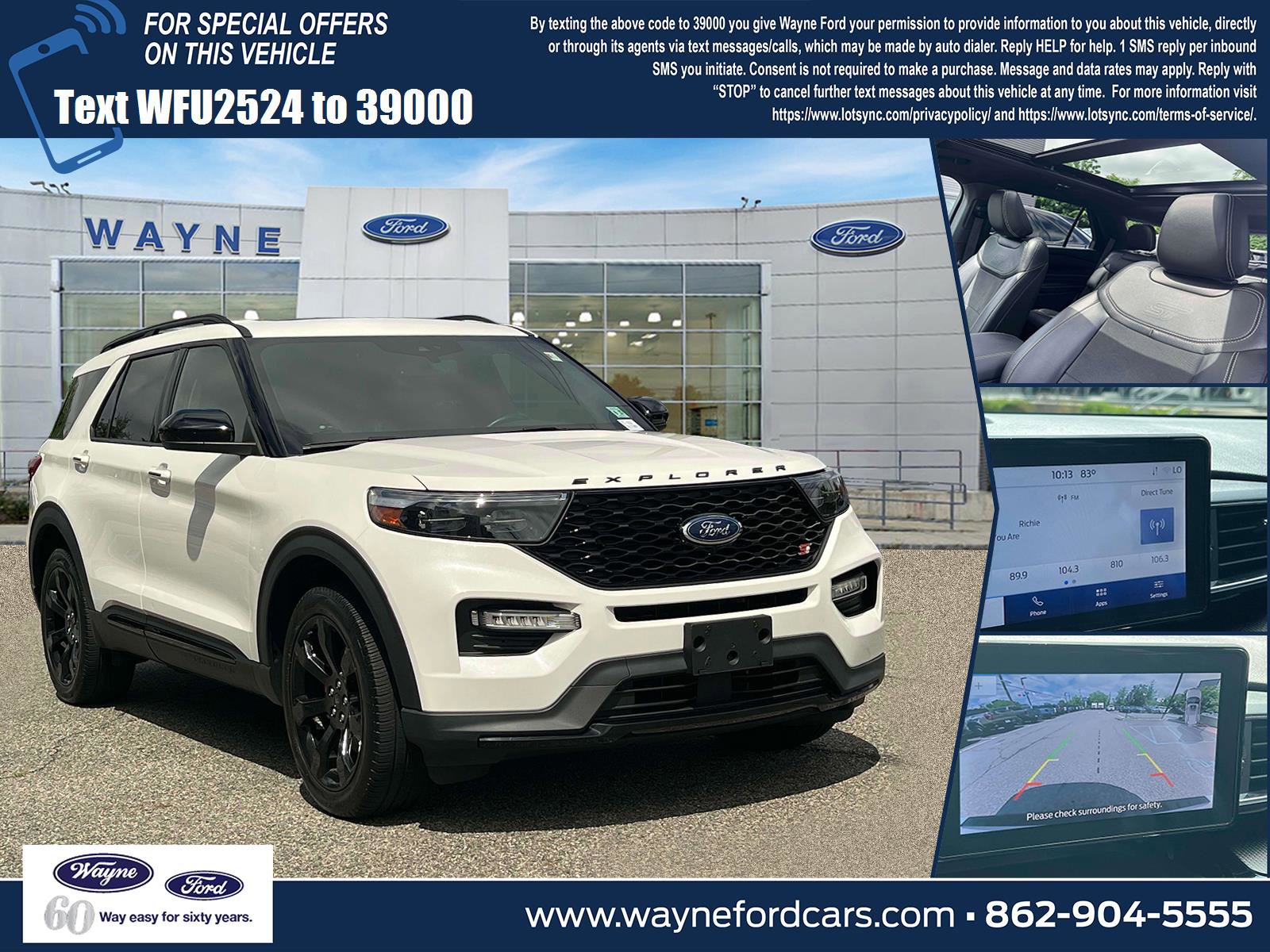 Certified 2022 Ford Explorer ST w/ ST Street Pack image 1