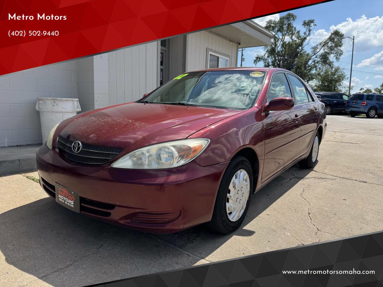 Used 2002 Toyota Camry SE