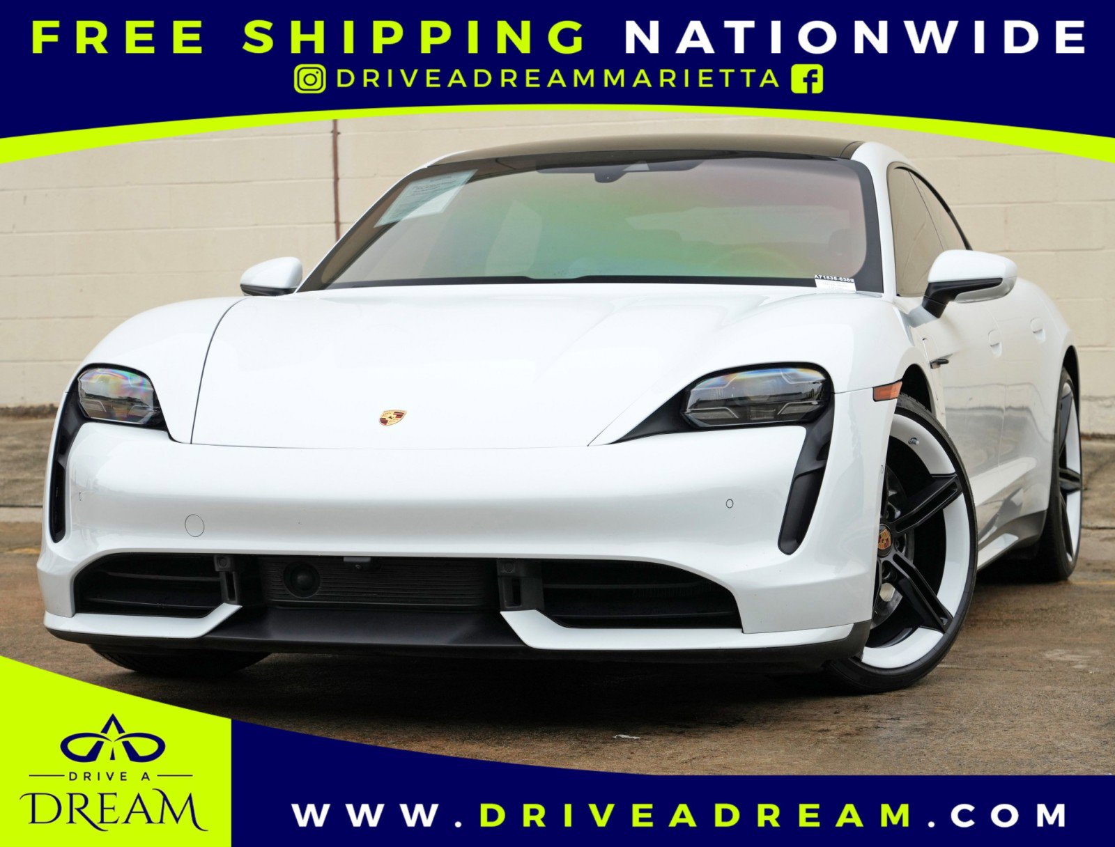 Used 2020 Porsche Taycan Turbo w/ Premium Package AWD/4WD image 1