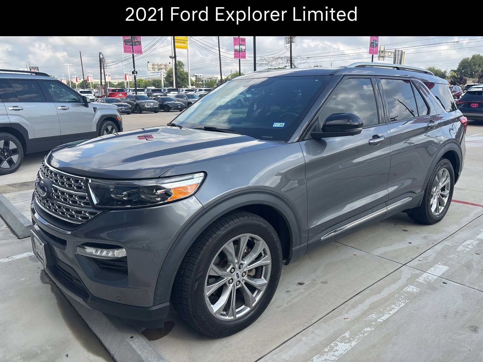 Used 2021 Ford Explorer Limited w/ Equipment Group 301A RWD image 1