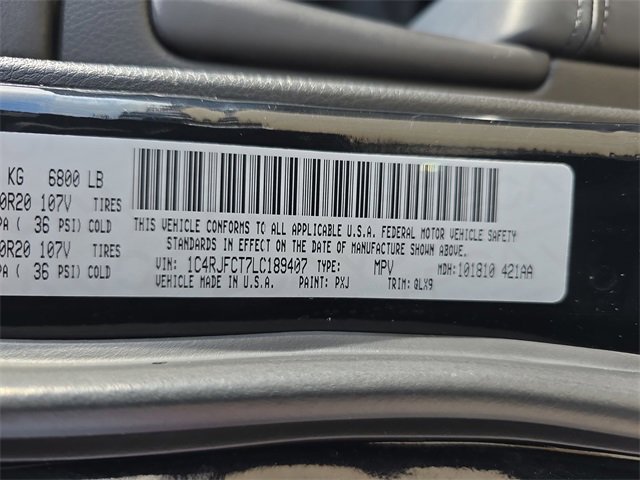 Used 2020 Jeep Grand Cherokee High Altitude image 39