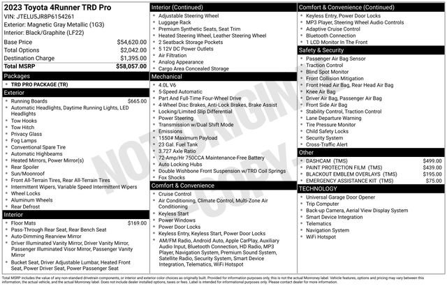 Used 2023 Toyota 4Runner TRD Pro image 33
