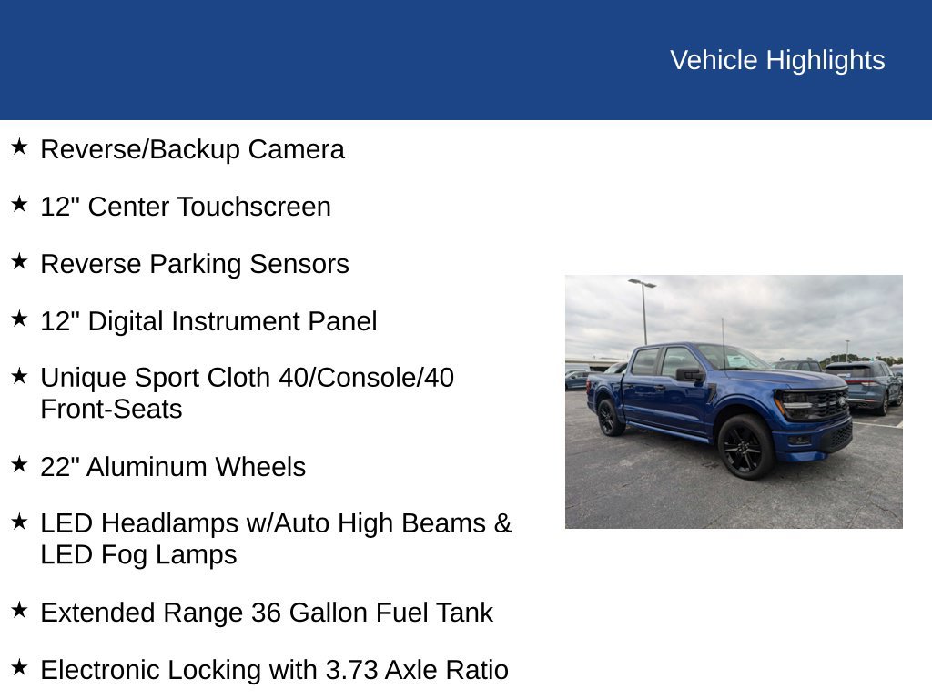 Certified 2026 Ford F150 STX w/ F-150 LOBO Package AWD/4WD image 27