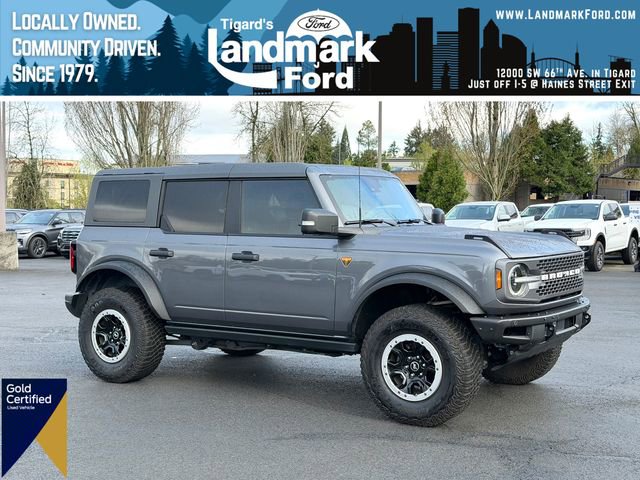 Certified 2023 Ford Bronco Badlands image 1
