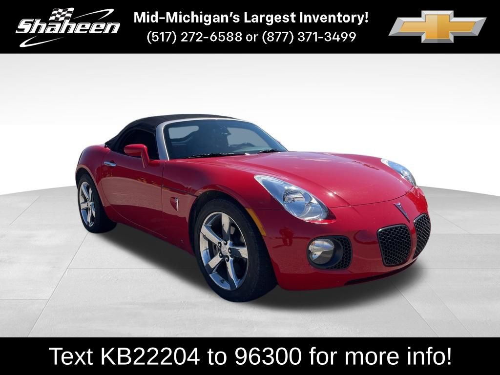 Used 2009 Pontiac Solstice GXP w/ Premium Package