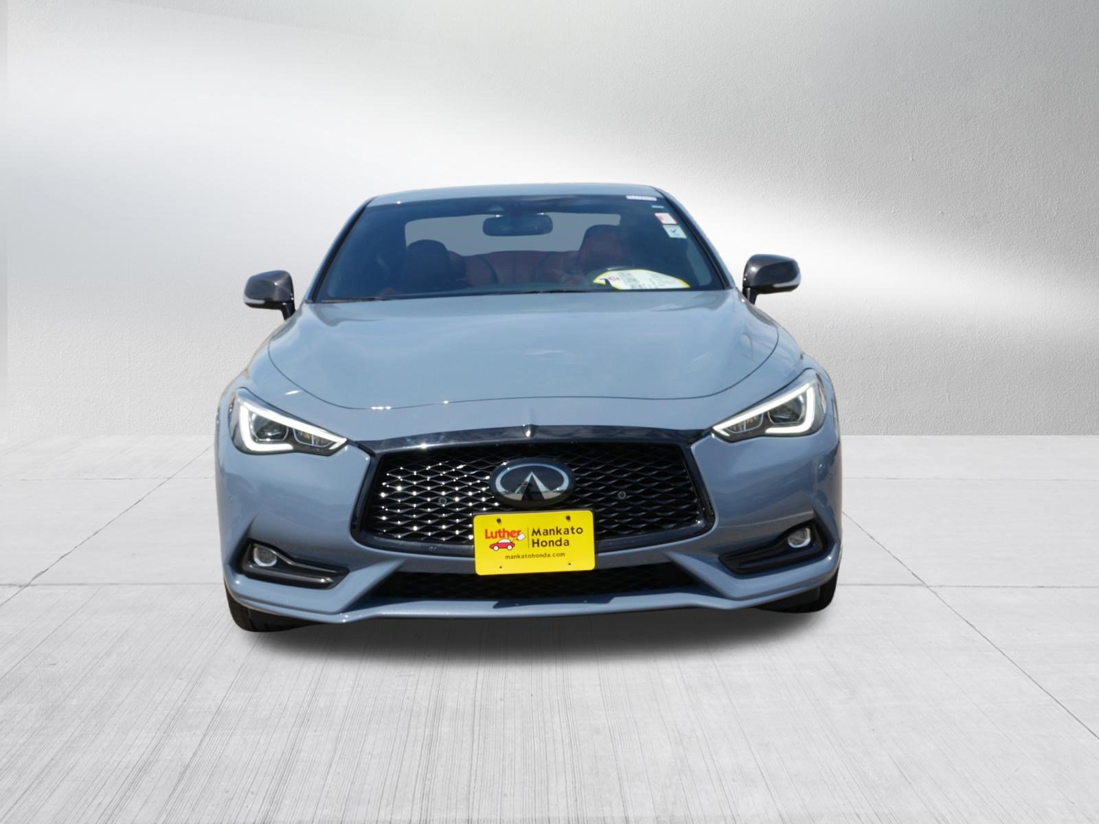 Used 2022 INFINITI Q60 Red Sport 400 w/ Carbon Fiber Package AWD/4WD video 2