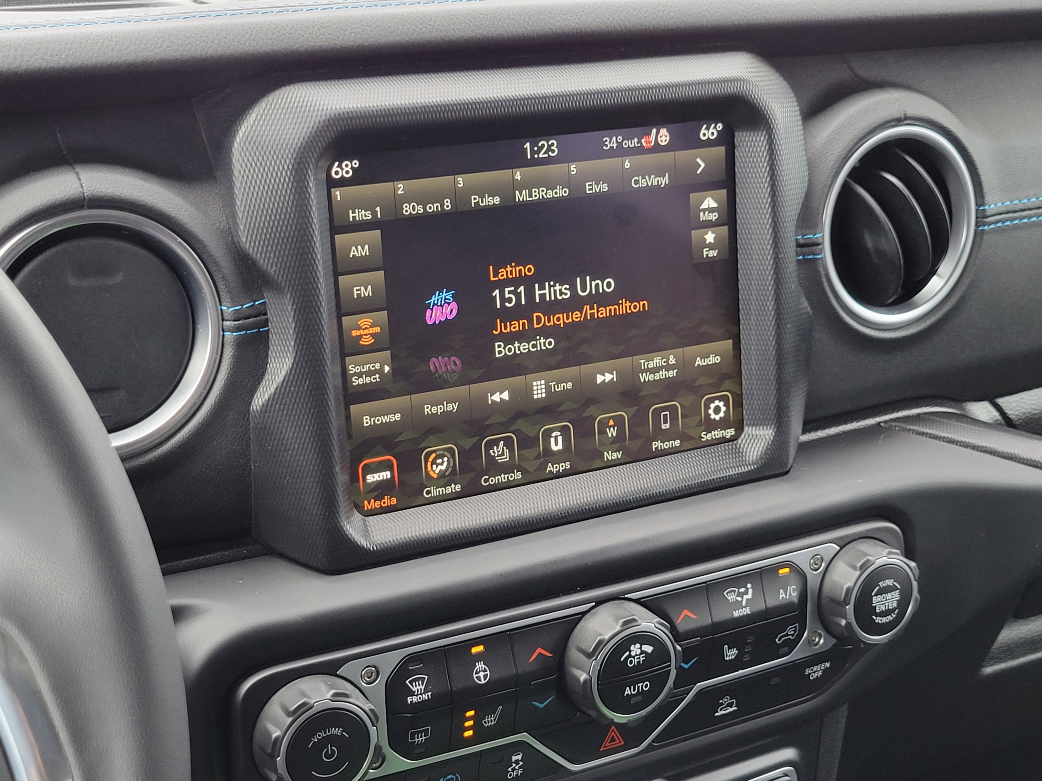 Used 2023 Jeep Wrangler Unlimited Rubicon 4xe w/ Cold Weather Group image 13