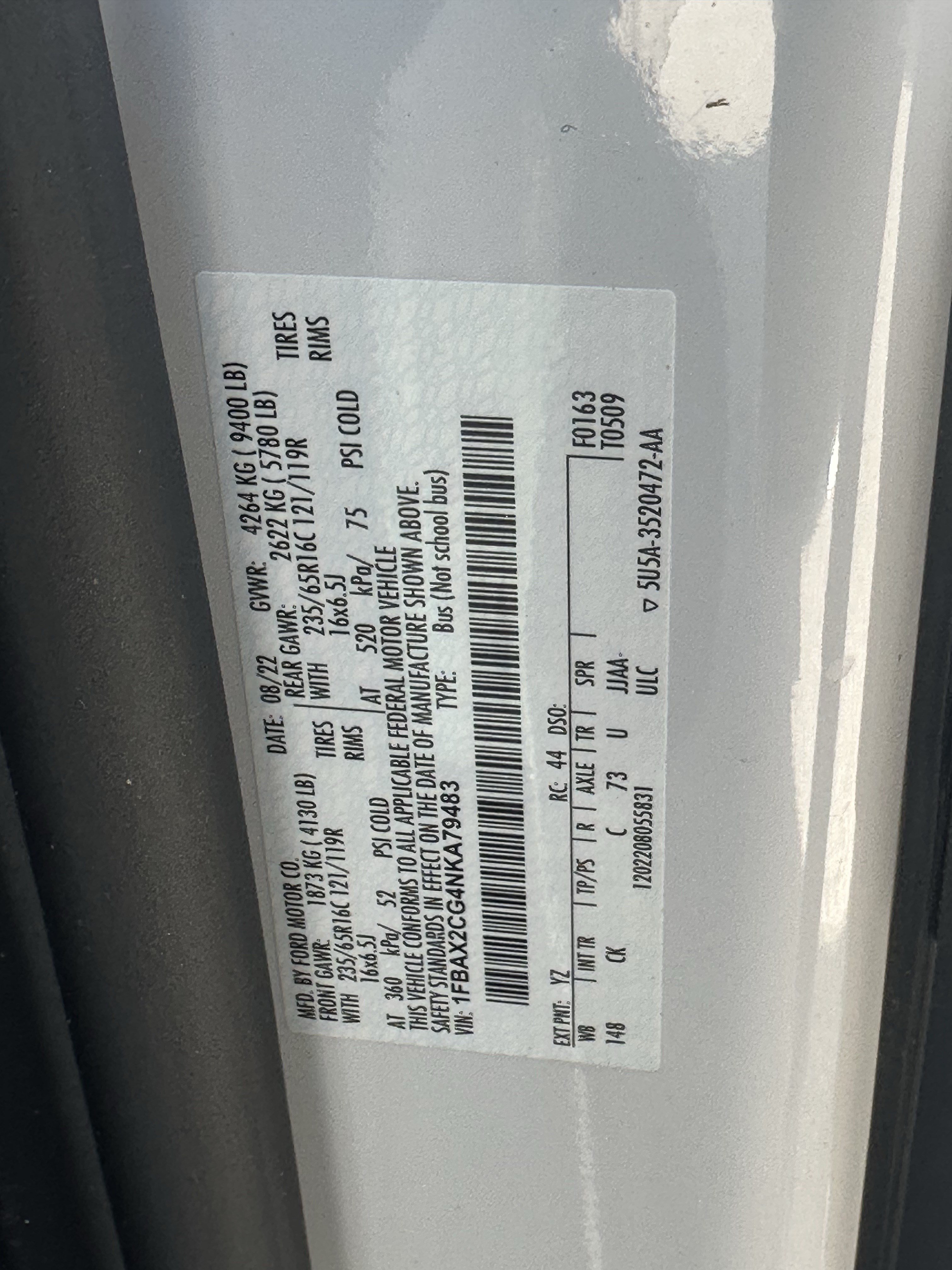 Used 2022 Ford Transit 350 XLT RWD image 30