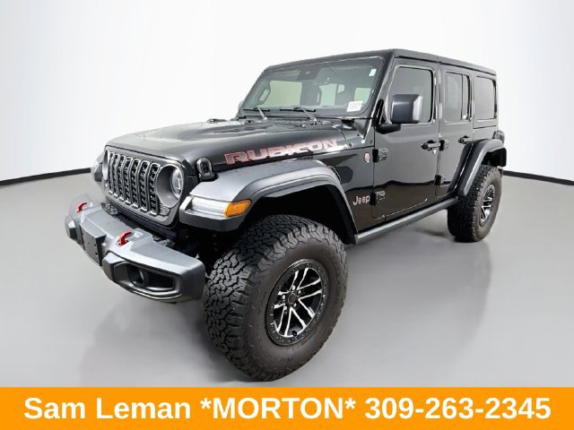 Used 2024 Jeep Wrangler Unlimited Rubicon w/ XTREMEE 35" Tire Package AWD/4WD image 3
