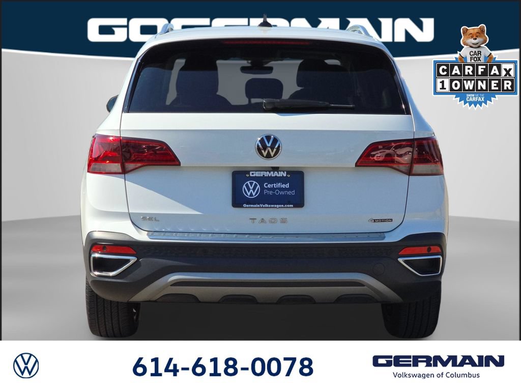Certified 2023 Volkswagen Taos SEL w/ Black Wheel Package AWD/4WD image 10
