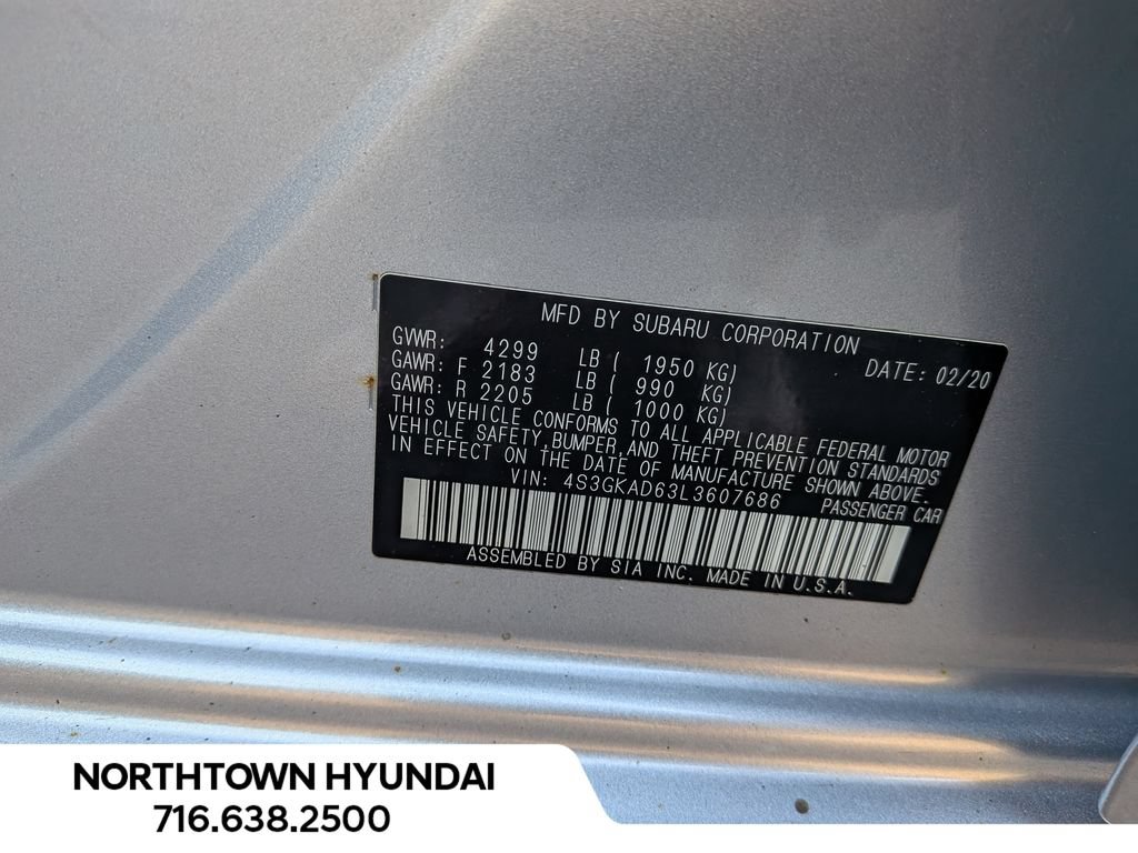 Used 2020 Subaru Impreza 2.0i Premium w/ Popular Package #5 AWD/4WD image 36