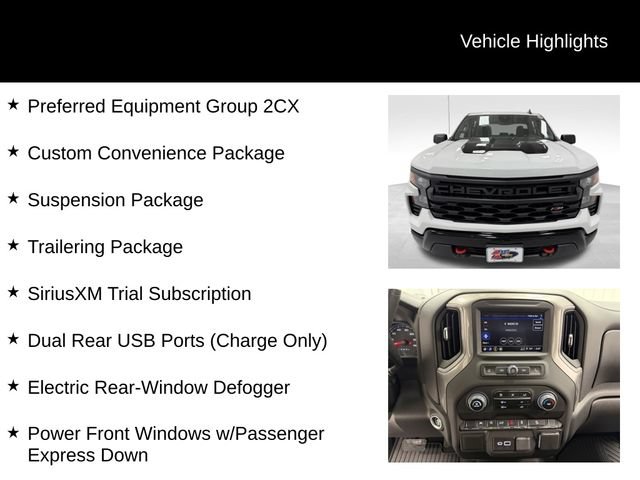 Certified 2025 Chevrolet Silverado 1500 Custom Trail Boss AWD/4WD image 16