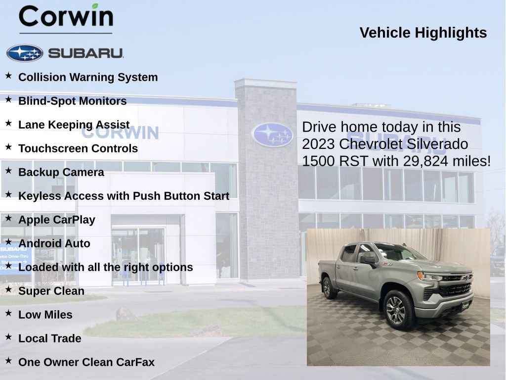 Used 2023 Chevrolet Silverado 1500 RST AWD/4WD image 6