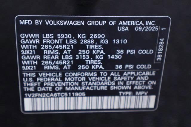 New 2026 Volkswagen Atlas SEL Premium R-Line image 28