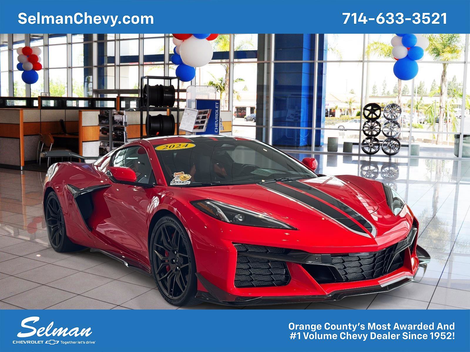 Used 2024 Chevrolet Corvette Z06 w/ Z07 Performance Package