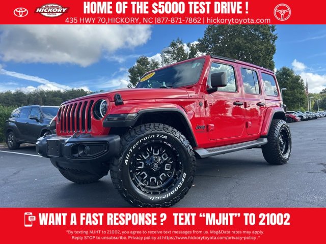 Used 2021 Jeep Wrangler Unlimited Sahara
