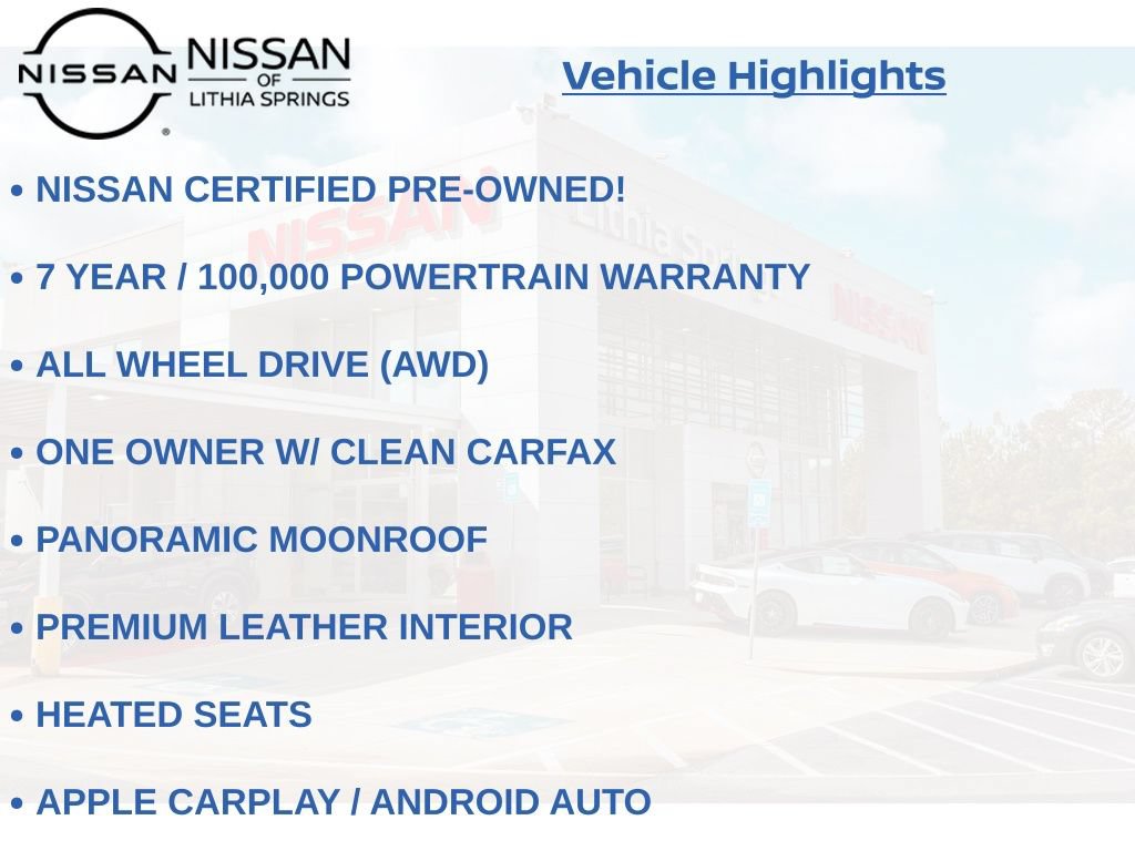 Certified 2023 Nissan Rogue SV w/ SV Premium B Package AWD/4WD image 31