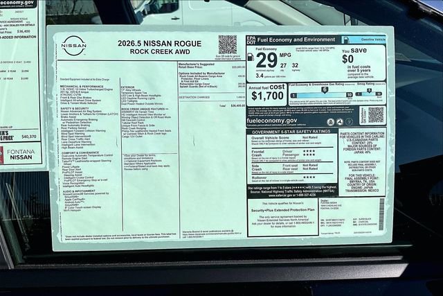 New 2026 Nissan Rogue SV image 13
